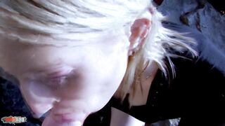 Steamy Rendezvous: Passionate Encounter with a Stunning French Golden-haired on Ice