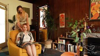 Hot Kim Cums & PAWG Charlie Forde! Finger Fucking & Cunnilingus Session!