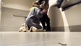 Black dude is screwing a horny, white playgirl in the bath, during the time that no one is watching 'em