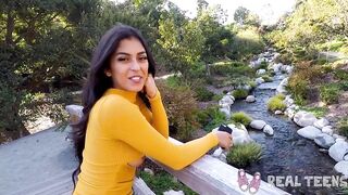Real Teens - Amatuer latina teen Sophia Leone POV sex
