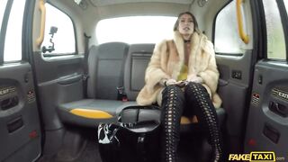 Nasty pecker packer goes rimming and anal in taxi