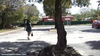 Black woman with ample assets, Betty Blac got stuffed with a punk hard shlong, from the back