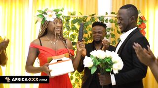 An orgy to celebrate the wedding