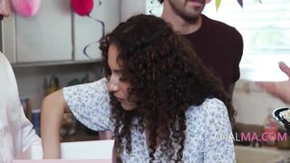 Cute step Mother Gets All Weenies On Ass On Birthday - Liv Revamped, Nade Nasty, Nick Strokes