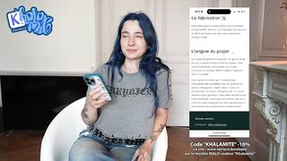 Pas besoin de Plan Cul quand on a un Gros Gode - Masturbation Solo Fille Emo Française