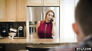 Lil' guy screws stepmom on thanksgiving