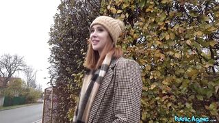 British redhead chick negotiates price w pussey pov