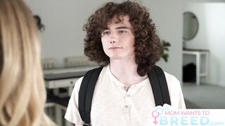 Corporalist MILF Barbie Feels Bends Stepson Over the Counter and Spanks Him for Having Bad Grades S3:E6