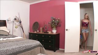 Not seeing her girlfriend for so long has taken a toll on a older lesbian