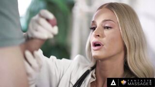 He Gets Caught Masturbating By His Doctor And Masseuse