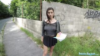 Public Agent Lost Tourist Banged outside underneath a Bridge