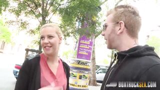 Hawt Vivien Golden-haired gives a oral pleasure-job