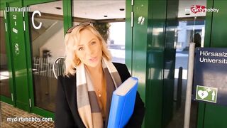 My Bawdy Hobby - Curious student get's fucked in a car