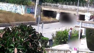 That Hottie takes the challenge and fucks a black dude she met at the street