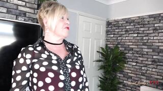 AuntJudysXXX - Busty Older Landlady Chantelle Fucks Her Inactive Lodger