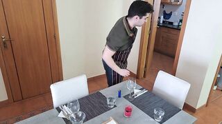 Overweight White Stud Seduces and Fucks Latina MILF