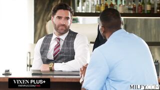 MILFY Anal-Insane Golden-haired MILFs Bunny Madison & Alexis Malone Share A BBC