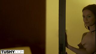 TUSHY Wife Cheats on Business Travel with Anal