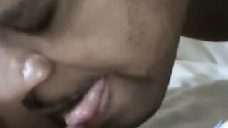 Ebony Dudes Eating and Licking that Juicy Twat