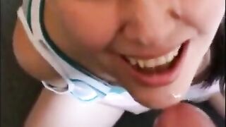 Amateur Sperm Flow Facials Compilation