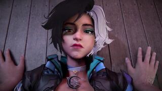 Negotiate With Enemy Luna Snow From Supporting Her Team In Marvel Rivals