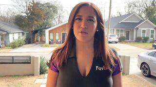 Big Boobed Delivery Bitch Proves This hottie Knows How To Handle Your Package (Hardcore Fellatio-sex And Anal)