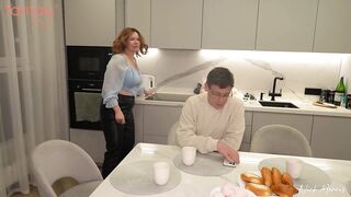 Family Friend's Stepmom and Stepdaughter Baby Doll Aid Stepson with Butt Tantaly • Nick Morris