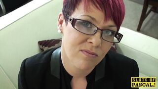 Redhead british sub roughly fucked