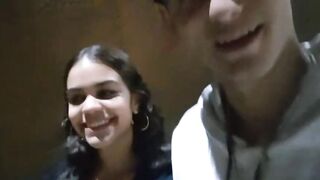 BLOG iN SPANISH - I go for a walk with my BIG BOOTY BRUNA BRUNA BRIDE - surprise at the end of the blo