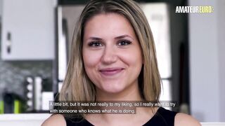 Hot French Chick Gets Her Wet Vagina Banged At Casting - AMATEUR EURO