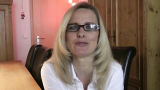 Dirty talk with your secretary Tina