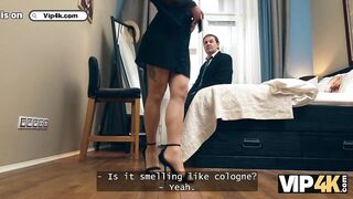 VIP4K. My HAWT LATINA WIFE made a astounding and messy sex surprise for me