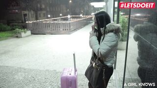 A Hotty knows - CHRISTMAS SPECIFIC! Czech Lesbian Teens Lena Love & Bailey Ryder Hot SEX - LETSDOEIT