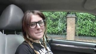 British whore Samantha gets fucked by a pensioner
