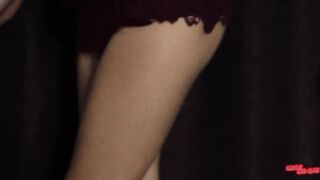 The Secretary asks for a promotion from her boss. Banged and cum in cunt