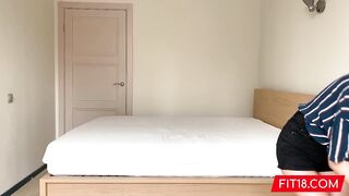 Fit teen yoga babe eva aces the casting