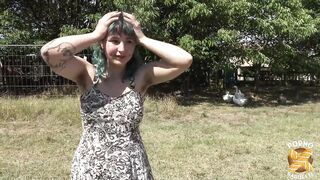 Khala, nice-looking naughty angel, craves two knobs in her little cunt