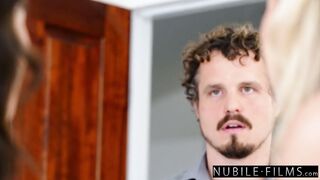 Slutty Craves between Roomies Blake Blossom & Lilly Bell Come to Fruition in...