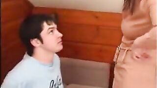 Russian mommy with NOT her step son