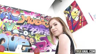 Gape glove's deep anal double trouble