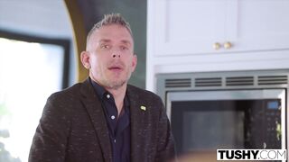 Lewd lexi belle steals sister's hubby for anal!