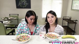 Mischievous Asian Teen Stepdaughters - Mina Moon - Emerald -