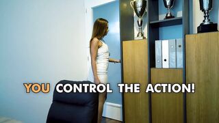 Bitchy milf boss screwed in the butt pov compilation