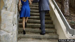 VIXENPLUS My Girlfriend Megan Rain Gets Fucked in the Ass by the Neighbor!