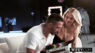 WIFEY Curvy Hotwife Andi Avalon Takes Giant BBC While Hubby Watches On