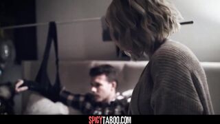 Hot milf stepmother fucks with her wounded stepson - Kit Mercer