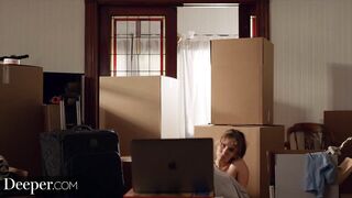 Deeper. Seductress Lena Paul gets spanked & drilled intensely