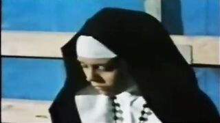German nun made a porn clip, back in the days and enjoyed getting fucked, until she came
