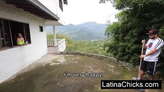 Ashley Grey Atendida Por El Mayordomo