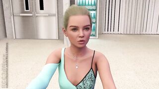 The gynecologist 4 FUTANARI selfsuck and anal fucking machine